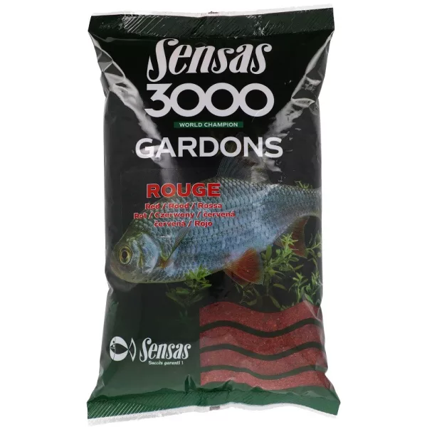 Sensas 3000 Gardons Red Roach Groundbait 1kg