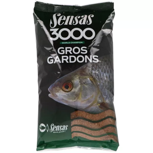 Sensas 3000 Gros Gardons Big Roach Groundbait 3kg
