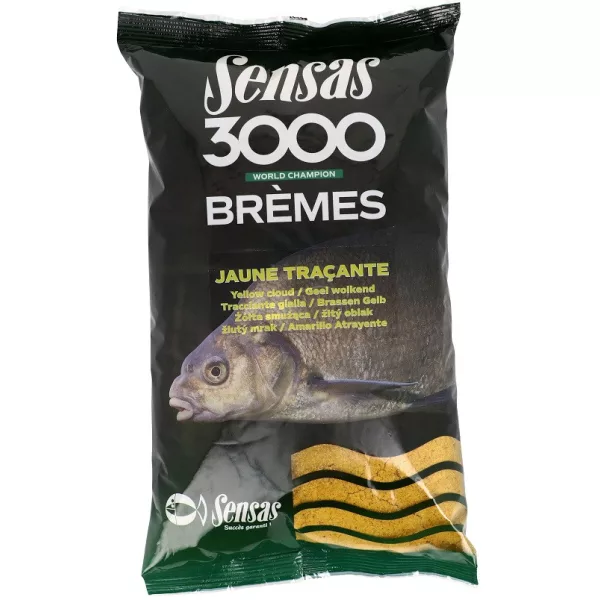 Sensas 3000 Bremes Yellow Cloud Groundbait 1Kg