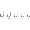 Trabucco XS Specimen 14 Ears, Bearded Hook 15pcs