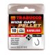Trabucco Wide Gape Pellet 14 Flap, Beardless Hook 15pcs