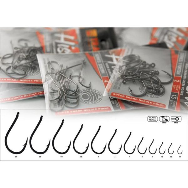 Trabucco Hisashi 10026 5/0 Predator fish hook 6pcs