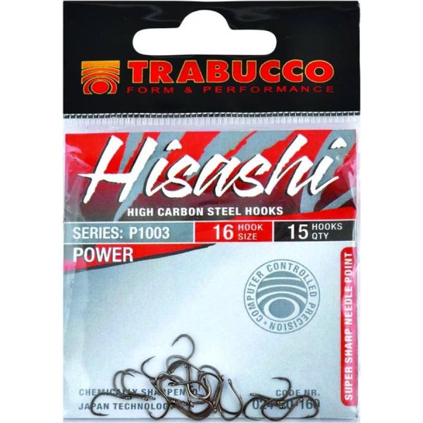 Trabucco Hisashi P1003 16 Ears, Bearded Hook 15pcs