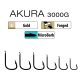 Trabucco Akura 3000G 08 Bearded Hook with flats 15pcs