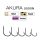 Trabucco Akura 5000N 08 Bearded Flat Hook 15pcs