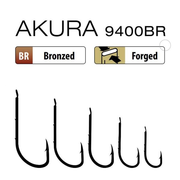 Trabucco Akura 9400 08 Eel, Perch Hook 15pcs