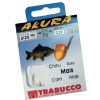 Trabucco Akura Corn 02 Eyed, Barbed Monofilament Pre-tied Hook 10pcs