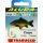 Trabucco Akura Carp 1/0 Flat, Bearded Monofilament Pre-tied Hook 10pcs