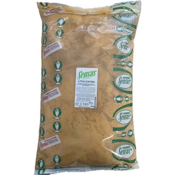 Sensas Jaune-Litou Extra Yellow Clay Additive 5kg