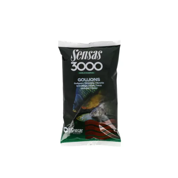 Sensas 3000 Gudgeon Groundbait 800gr