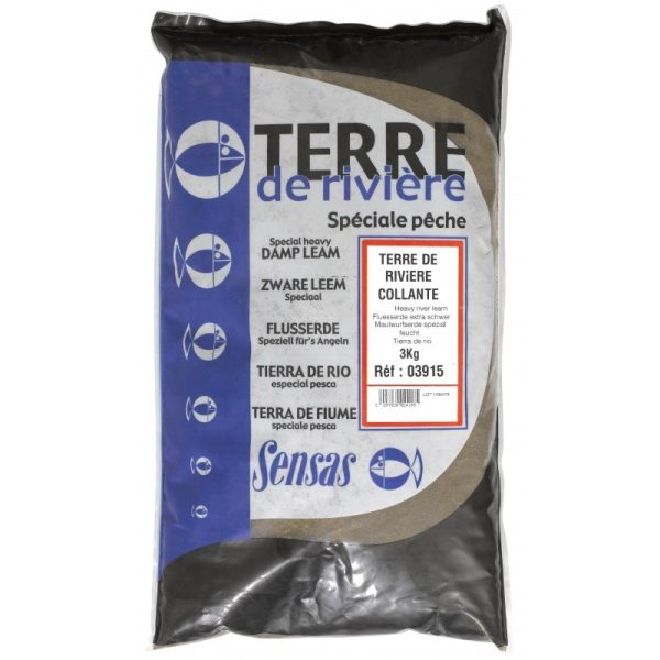 Sensas Terre de Riviere Collante River Clay 3kg