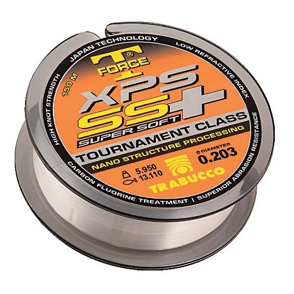 Trabucco T-Force XPS Super Soft Plus 150m 0.10mm Monofil Main Line