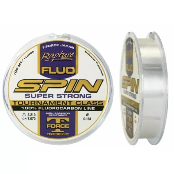 Rapture Spin Fluorocarbon 100m 0.25mm Monofil Mainline