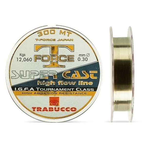 Trabucco T-Force Super Cast 150m 0.30mm Monofilament Main Line