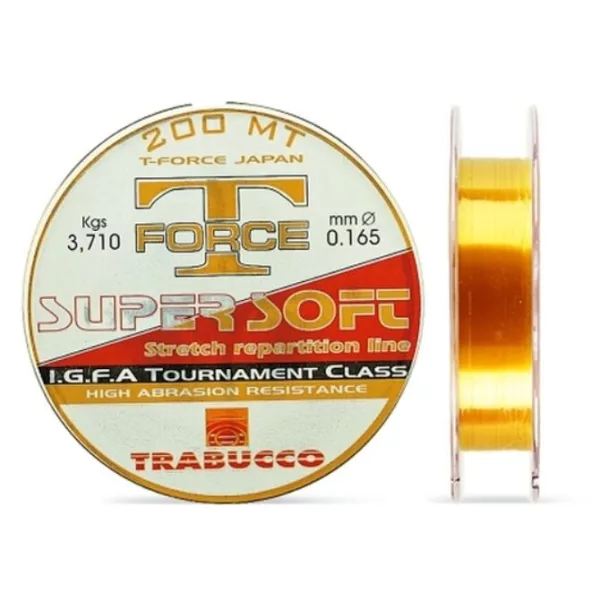 Trabucco T-Force Super Soft 200m 0.35mm Monofil Main Line