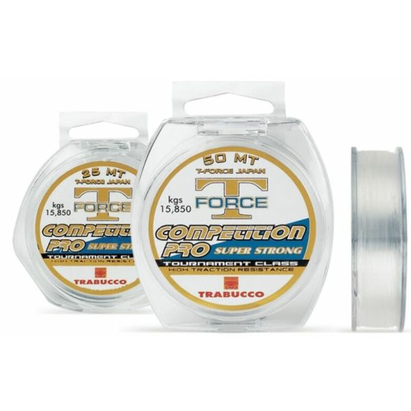Trabucco T-Force Competition Pro 25m 0,30mm monofilament leader