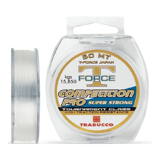 Trabucco T-Force Competition Pro 50m 0,14mm monofilament leader