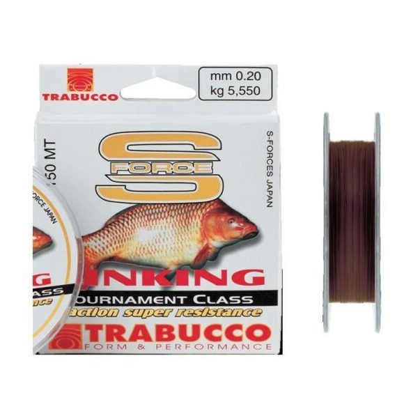 Trabucco S-Force Sinking 150m 0,20mm Monofilament Main Line