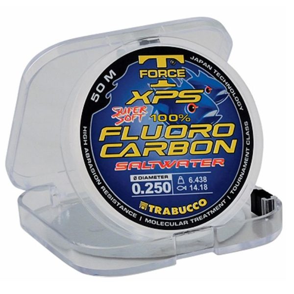 Trabucco T-Force XPS Fluorocarbon Saltwater 2013 50m 0,45mm monofilament leader