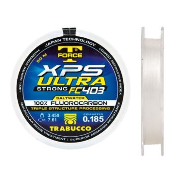 Trabucco T- Force XPS Ultra Fluorocarbon 403 Saltwater 50m 0,282mm Monofilament Pre-start
