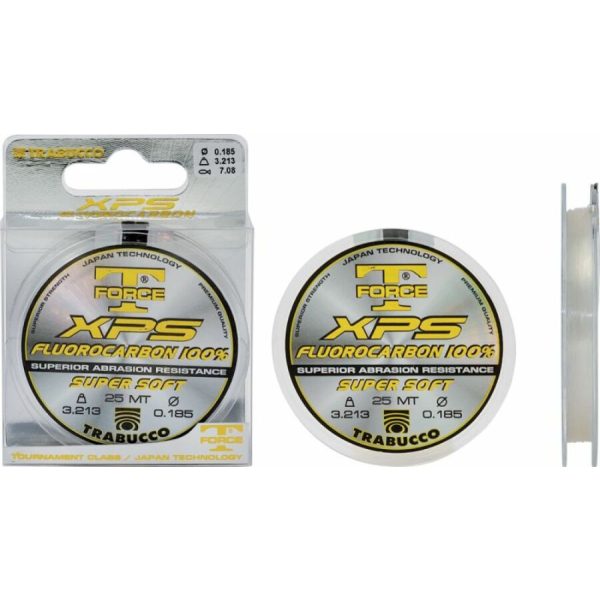 Trabucco T-Force Fluorocarbon 25m 0,098mm monofilament leader