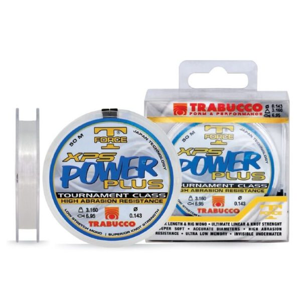 Trabucco T-Force XPS Power Plus 50m 0,30mm monofilament leader