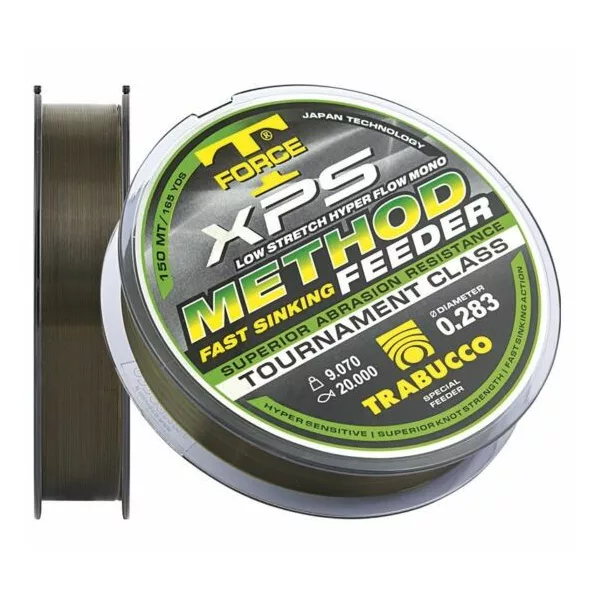 Trabucco T-Force XPS Method Feeder 300m 0.28mm Monofil Main Line
