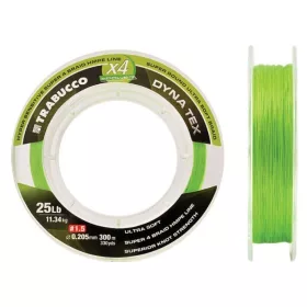   Trabucco Dyna-Tex X4 Power 150m 0.063mm Lime Yellow Braided Mainline