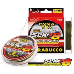   Trabucco Dyna-Tex SLK X8 SS 150m 0.128mm Lime Green Braided Mainline