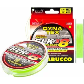   Trabucco Dyna-Tex SLK X8 SS 150m 0.165mm Lime Green Braided Mainline