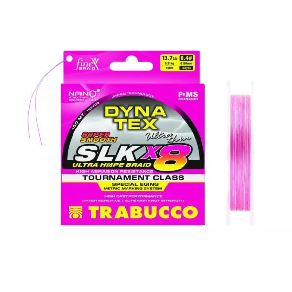 Trabucco Dyna-Tex SLK X8 Special EGI 150m 0.128mm Braided Main Line