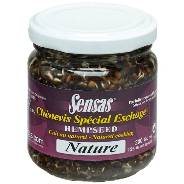 Sensas Hemp Cooked Special Natural Hemp seed 212ml