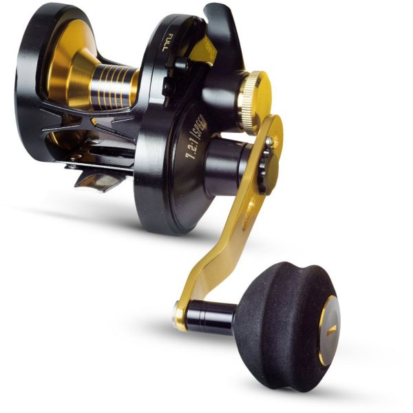 BLACK CAT BATTLE CAT VERTICAL 710 LH multiplier reel