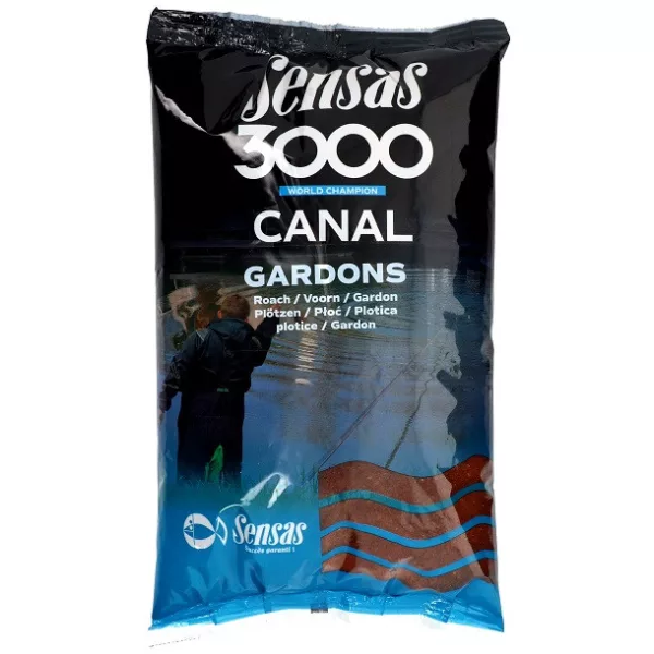 Sensas 3000 Super Canal Gardons Roach Groundbait 1kg