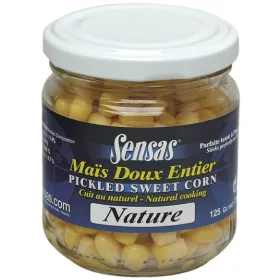 Sensas Jarred Natural Baiting Corn 212ml