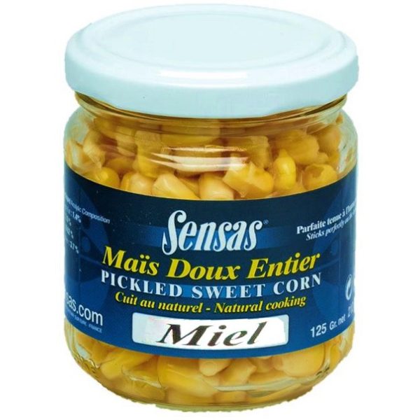 Sensas Glassy Honey Bait Corn 212ml