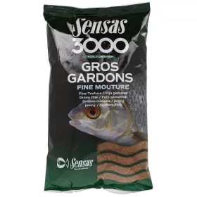 Sensas 3000 Gros Gardons Fine Texture Groundbait 1kg