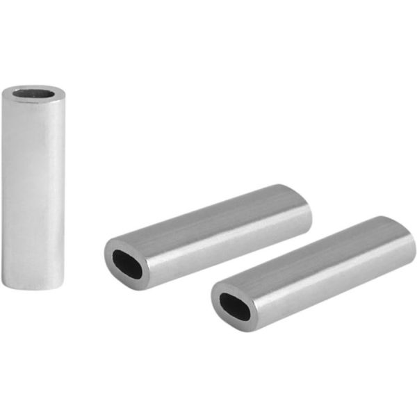 Trabucco Crimps Oval Aluminum 1,2x2,4x10mm Crimping Tube 20db