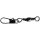 Trabucco Barrel Interlock Snap 08 Swivel clamp 12pcs