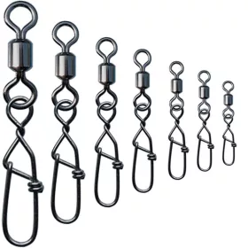 Trabucco Rolling German Snap 18 Swivel Snap 5pcs