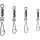 Trabucco Rolling HS2 Hooked Snap 18 Double Rotary Clips 6pcs