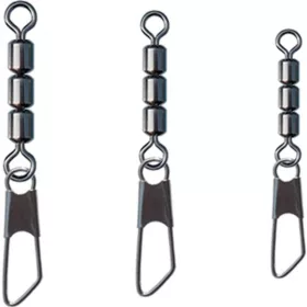 Trabucco Rolling HS3 Safety Snap 20 Triple Swivel Snap 6pcs