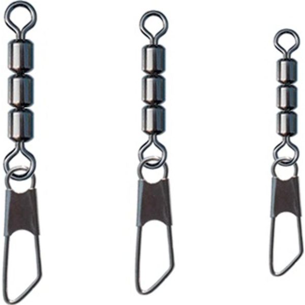 Trabucco Rolling HS3 Safety Snap 20 Triple Turning Clamp 6pcs
