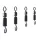 Trabucco XPS Competition Fast Link Swivels 24 Match-Feeder Quick Snap 6pcs