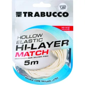   Trabucco Hi-Layer Hollow Elastic Match Pole Elastic Tubing 1,8mm 5m