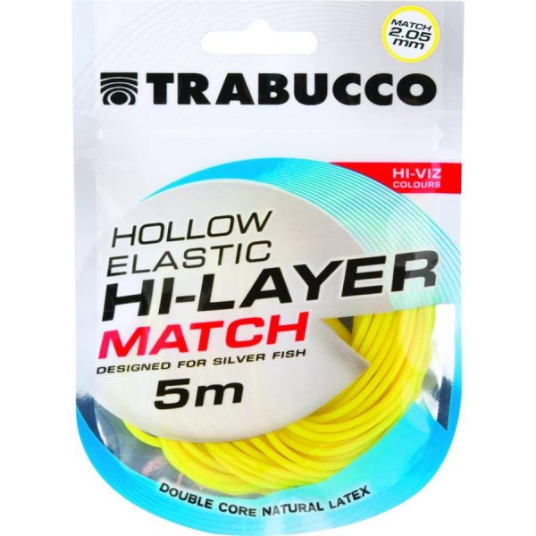 Trabucco Hi-Layer Hollow Elastic Match Squeeze Tube 2,05mm 5m