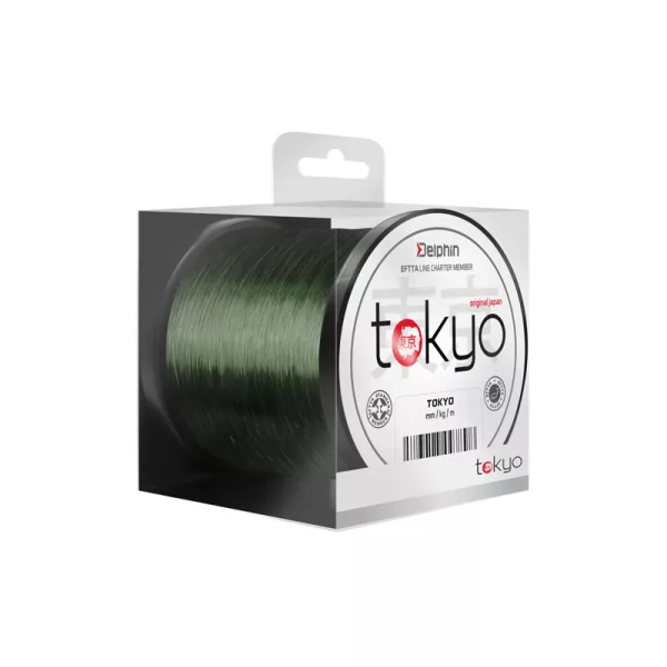 Monofilament Delphin TOKYO green 0,309mm 16lbs 5200m