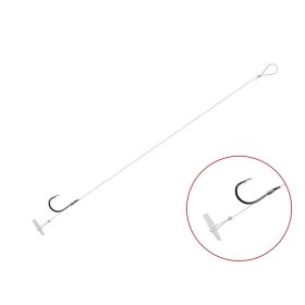 Feeder tied hook Delphin FLR Quickstop / 6pcs 8cm #8