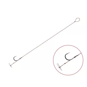 Feeder tied hook Delphin Proxi 8 Quickstop / 6pcs 12cm #6