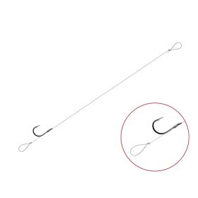 Feeder Tied Hook Delphin FLR Loop / 6db 12cm #6